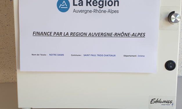 La Région Auvergne-Rhône-Alpes finance l’achat de purificateurs d’air.